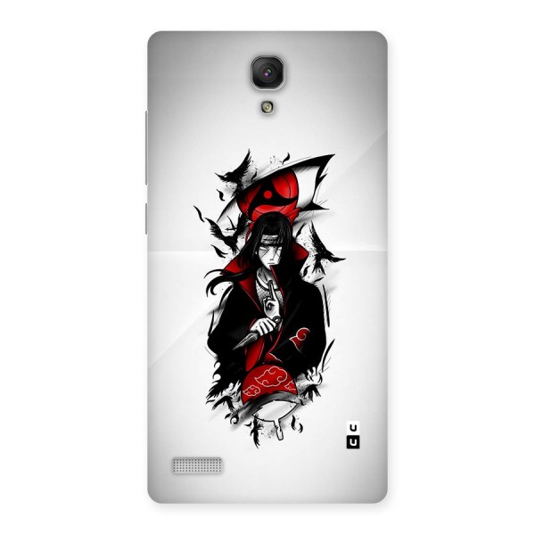 Itachi Combat Back Case for Redmi Note