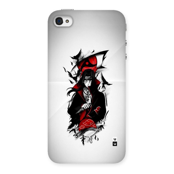 Itachi Combat Back Case for iPhone 4 4s