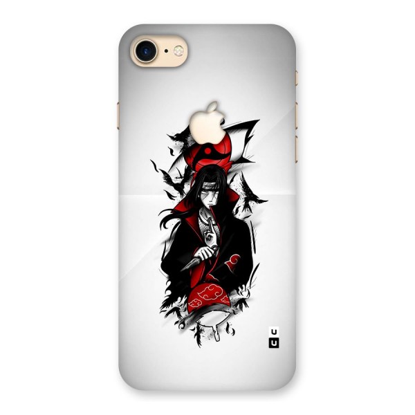 Itachi Combat Back Case for iPhone 7 Apple Cut