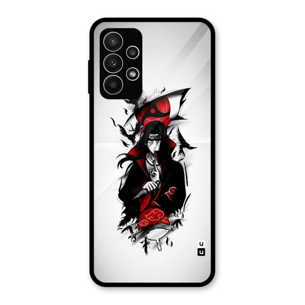 Itachi Combat Glass Back Case for Galaxy A23