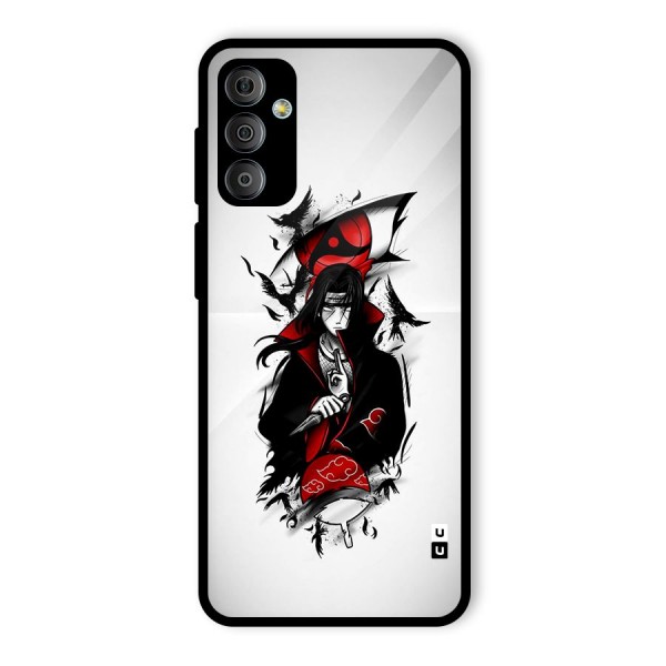 Itachi Combat Glass Back Case for Galaxy F23