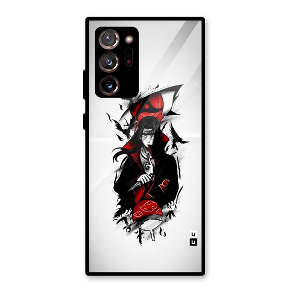 Itachi Combat Glass Back Case for Galaxy Note 20 Ultra