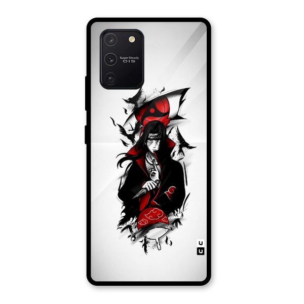 Itachi Combat Glass Back Case for Galaxy S10 Lite