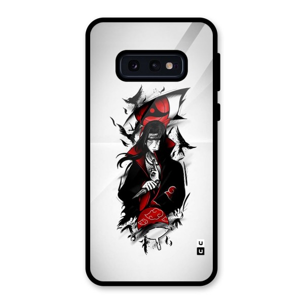 Itachi Combat Glass Back Case for Galaxy S10e