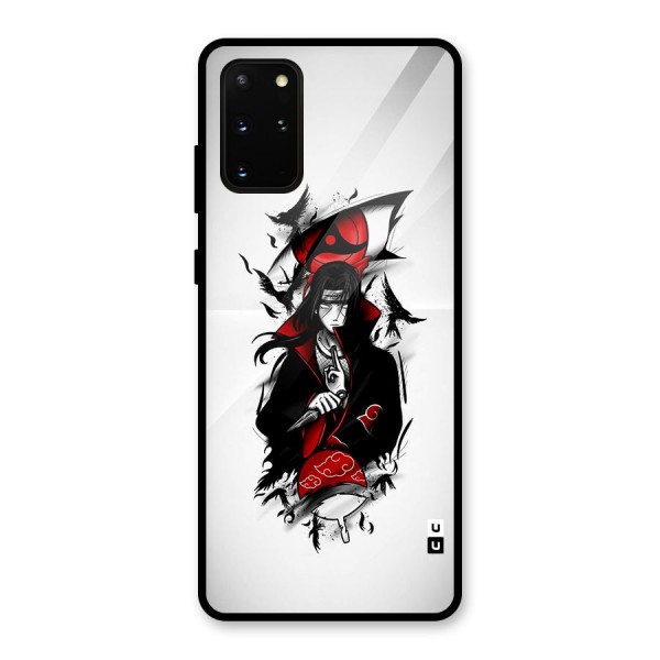 Itachi Combat Glass Back Case for Galaxy S20 Plus