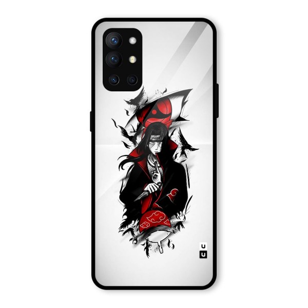Itachi Combat Glass Back Case for OnePlus 9R