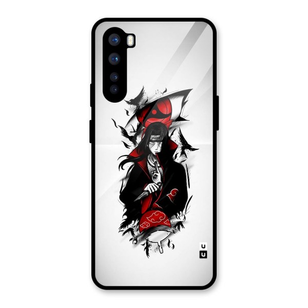 Itachi Combat Glass Back Case for OnePlus Nord