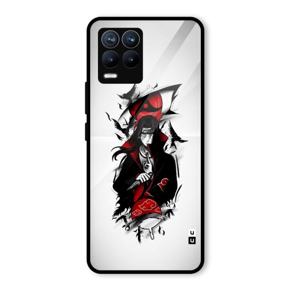 Itachi Combat Glass Back Case for Realme 8 Pro