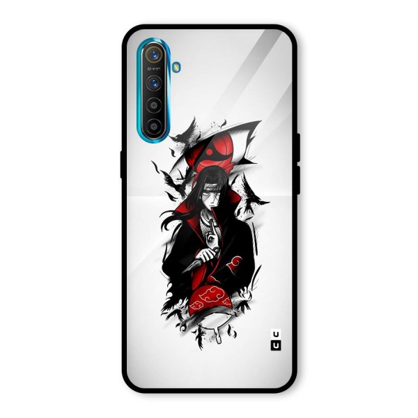 Itachi Combat Glass Back Case for Realme XT