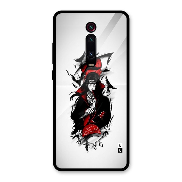 Itachi Combat Glass Back Case for Redmi K20 Pro