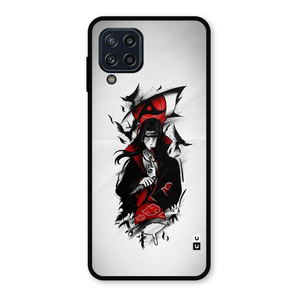 Itachi Combat Metal Back Case for Galaxy M32