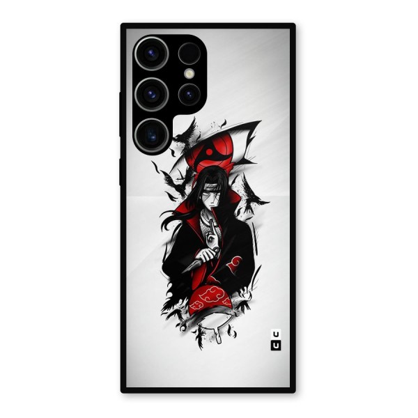 Itachi Combat Metal Back Case for Galaxy S23 Ultra