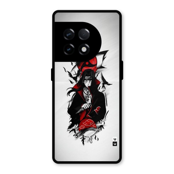 Itachi Combat Metal Back Case for OnePlus 11R