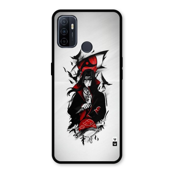 Itachi Combat Metal Back Case for Oppo A53