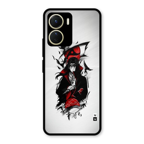 Itachi Combat Metal Back Case for Vivo Y16