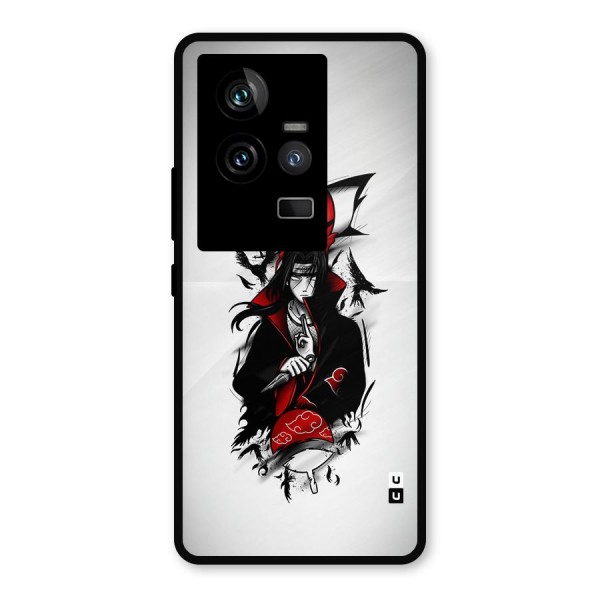 Itachi Combat Metal Back Case for iQOO 11 5G