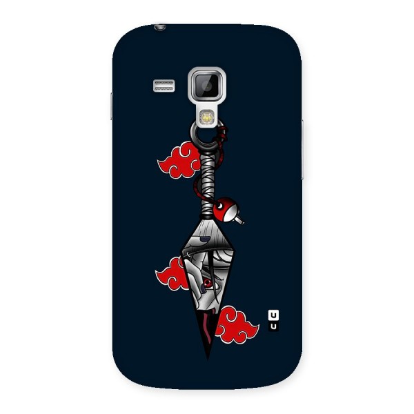 Itachi Kunai Naruto Back Case for Galaxy S Duos