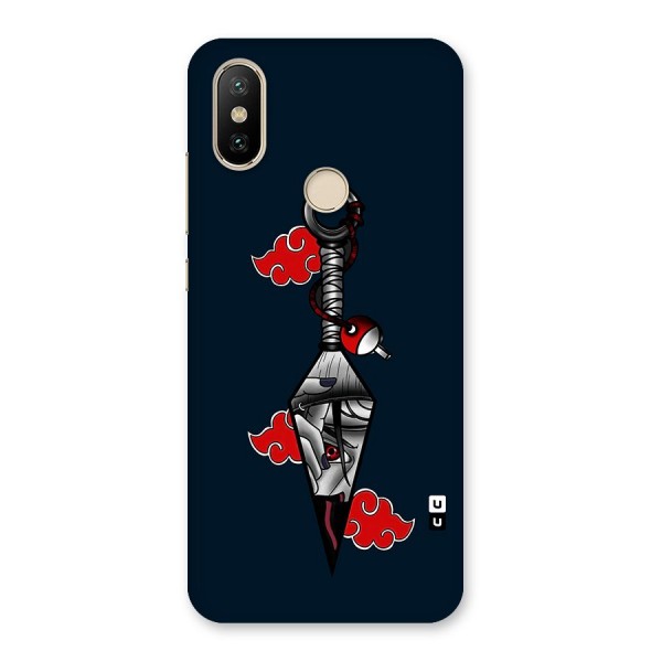 Itachi Kunai Naruto Back Case for Mi A2