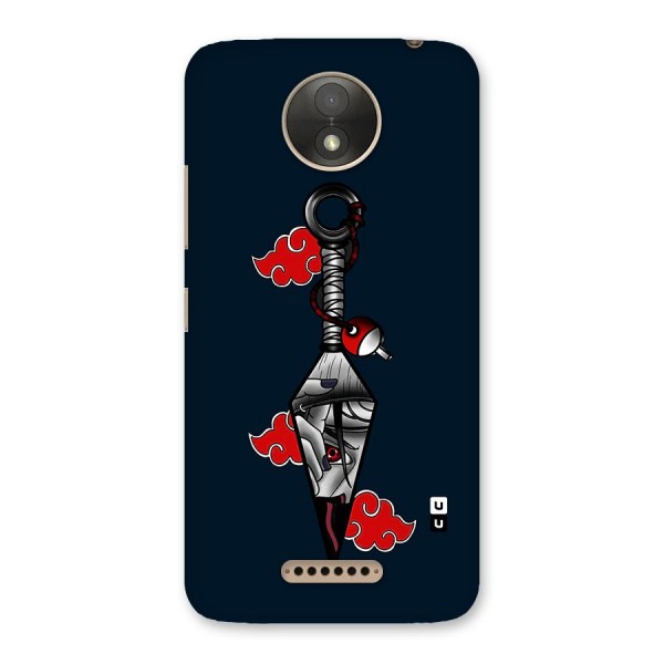 Itachi Kunai Naruto Back Case for Moto C Plus