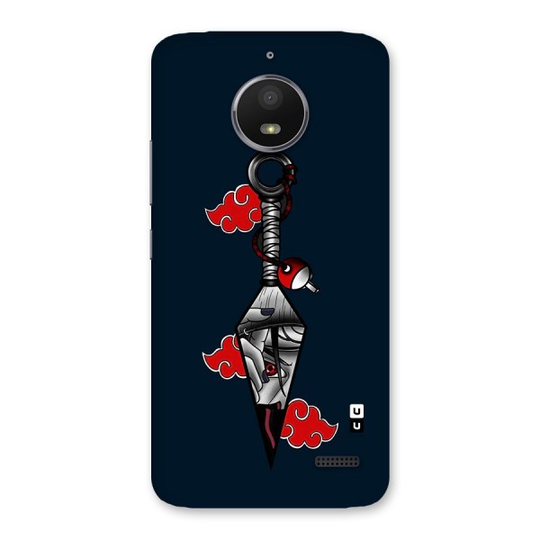 Itachi Kunai Naruto Back Case for Moto E4