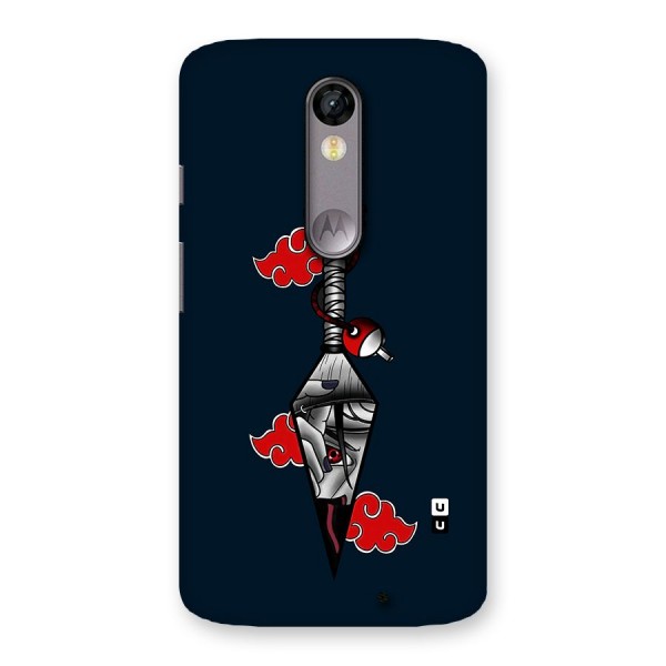 Itachi Kunai Naruto Back Case for Moto X Force