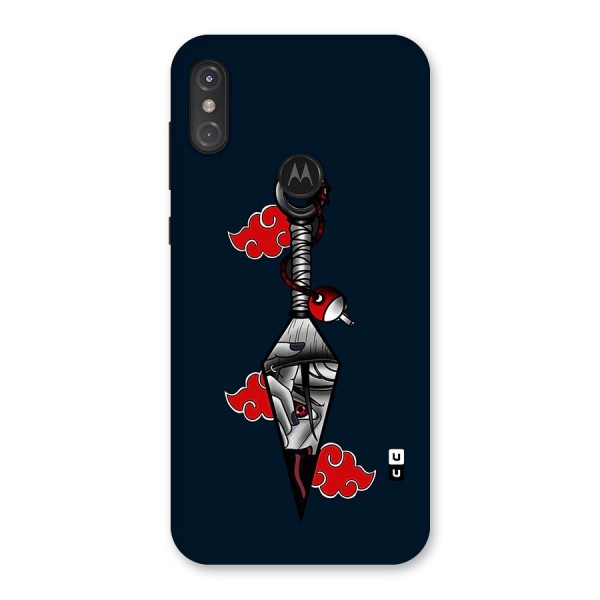 Itachi Kunai Naruto Back Case for Motorola One Power