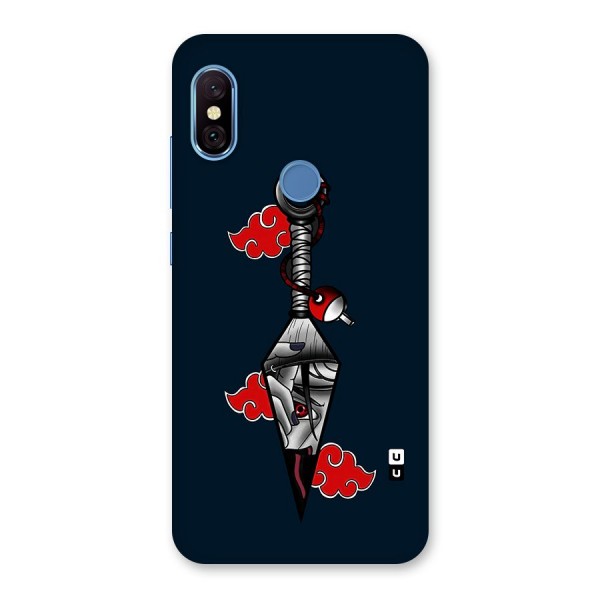 Itachi Kunai Naruto Back Case for Redmi Note 6 Pro