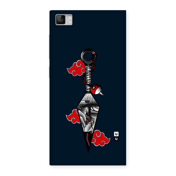 Itachi Kunai Naruto Back Case for Xiaomi Mi3