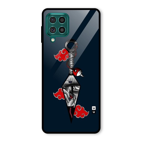 Itachi Kunai Naruto Glass Back Case for Galaxy F62