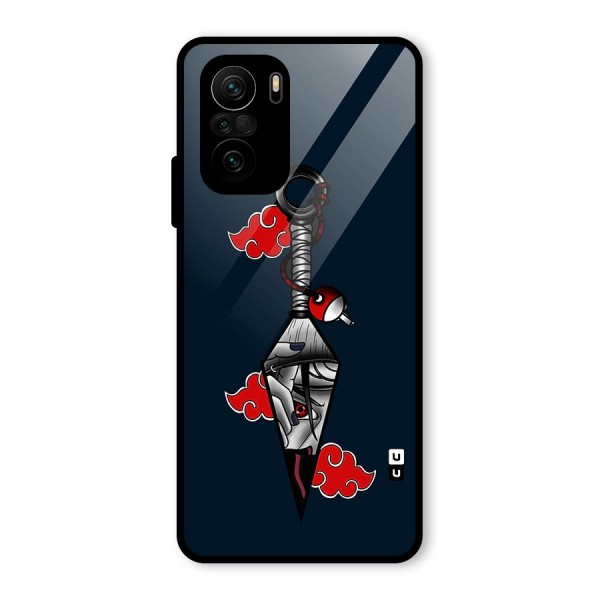 Itachi Kunai Naruto Glass Back Case for Mi 11X Pro