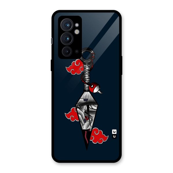 Itachi Kunai Naruto Glass Back Case for OnePlus 9RT 5G