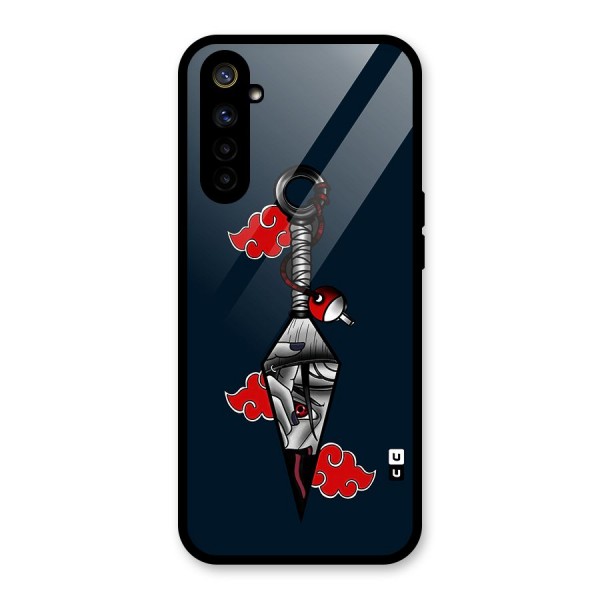 Itachi Kunai Naruto Glass Back Case for Realme 6