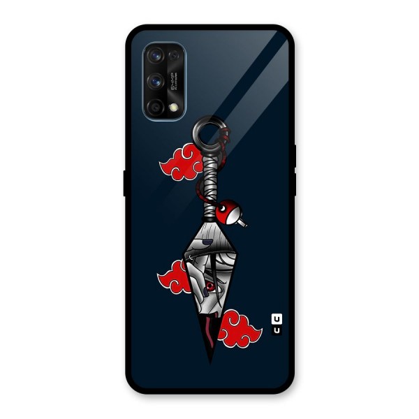 Itachi Kunai Naruto Glass Back Case for Realme 7 Pro