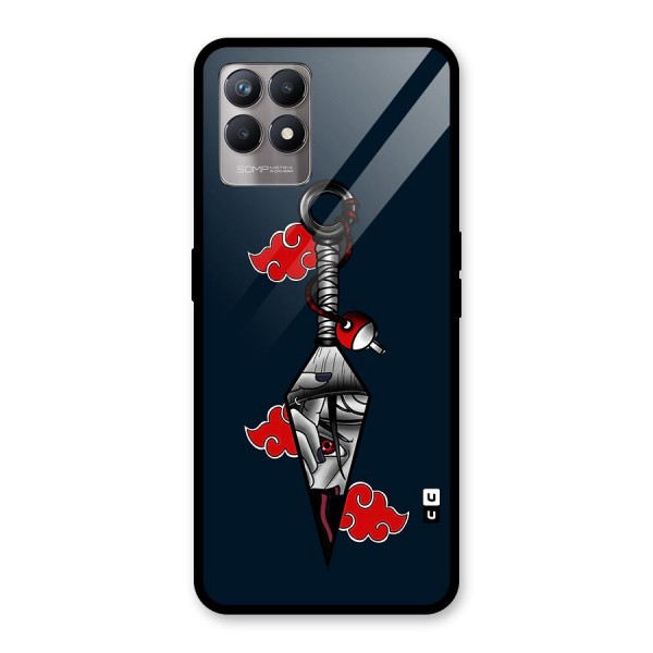 Itachi Kunai Naruto Glass Back Case for Realme 8i