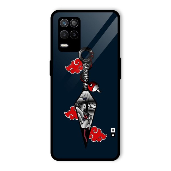 Itachi Kunai Naruto Glass Back Case for Realme 9 5G