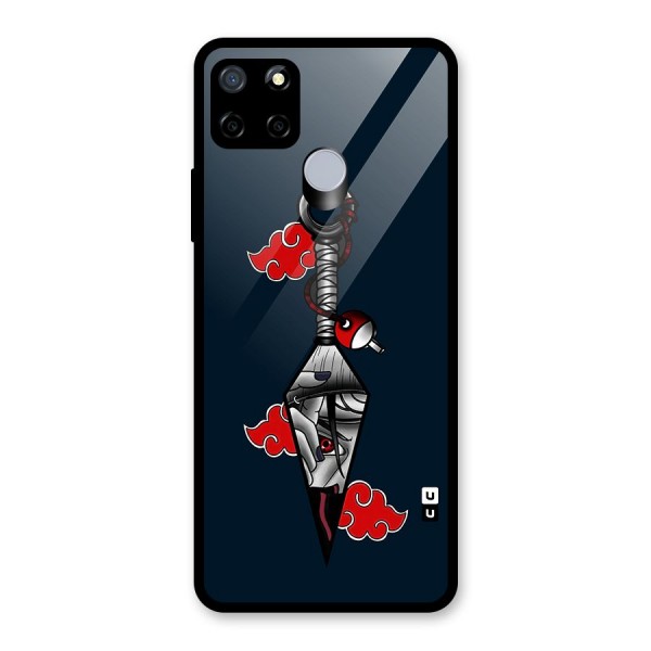 Itachi Kunai Naruto Glass Back Case for Realme C12