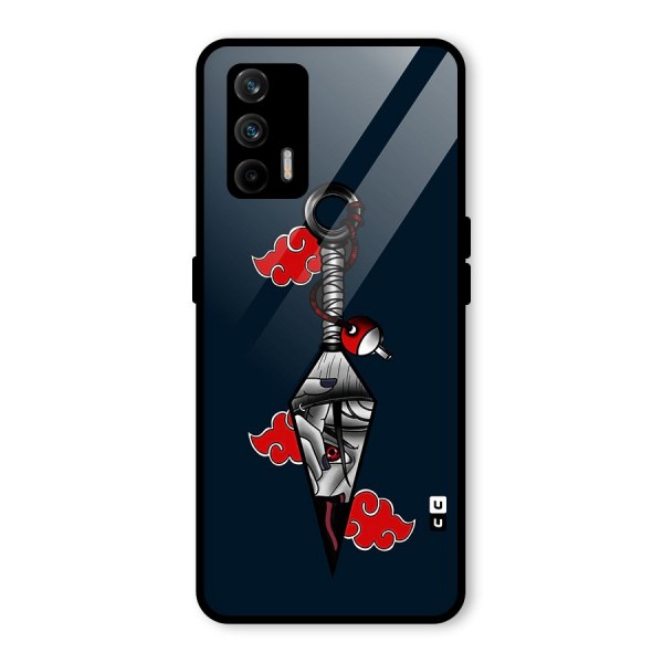 Itachi Kunai Naruto Glass Back Case for Realme GT 5G