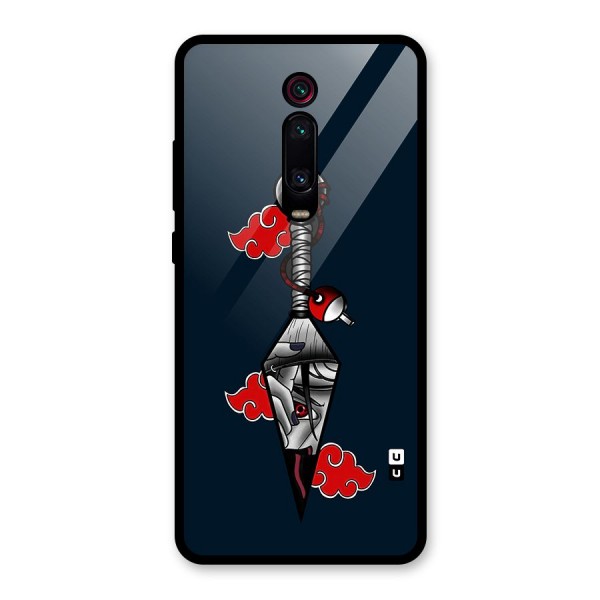 Itachi Kunai Naruto Glass Back Case for Redmi K20 Pro