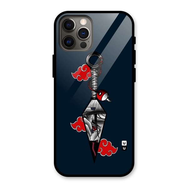 Itachi Kunai Naruto Glass Back Case for iPhone 12 Pro