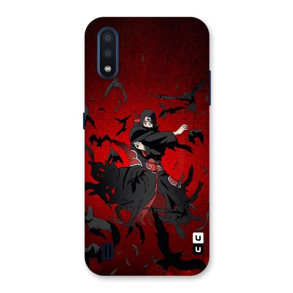 Itachi Stance For War Back Case for Galaxy M01