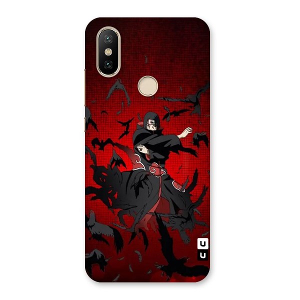 Itachi Stance For War Back Case for Mi A2