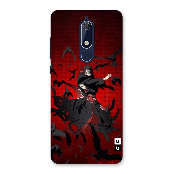 Itachi Stance For War Back Case for Nokia 5.1