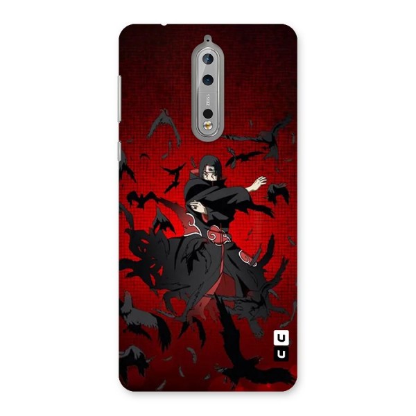 Itachi Stance For War Back Case for Nokia 8