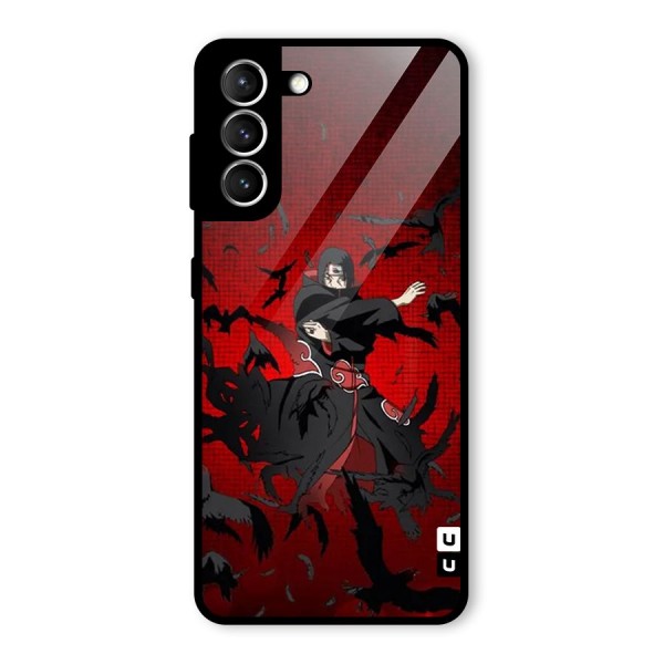 Itachi Stance For War Glass Back Case for Galaxy S21 5G