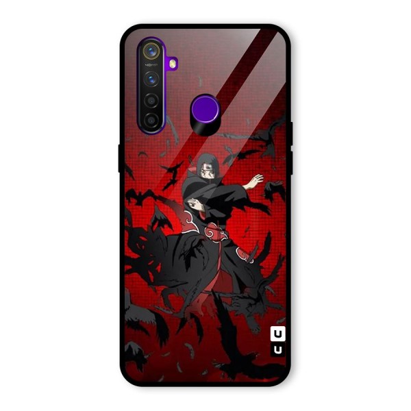 Itachi Stance For War Glass Back Case for Realme 5 Pro