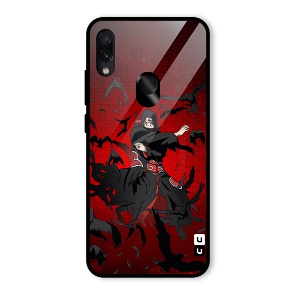 Itachi Stance For War Glass Back Case for Redmi Note 7S