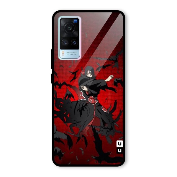 Itachi Stance For War Glass Back Case for Vivo X60
