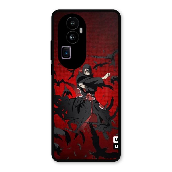 Itachi Stance For War Metal Back Case for Oppo Reno10 Pro Plus