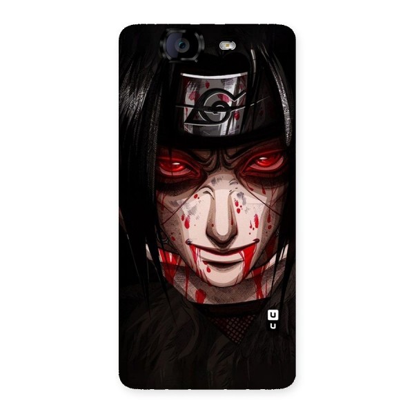 Itachi Uchiha Red Eyes Back Case for Canvas Knight A350