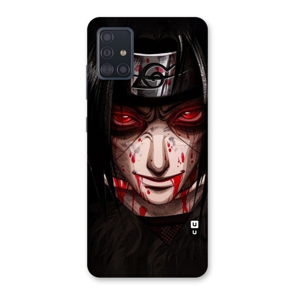 Itachi Uchiha Red Eyes Back Case for Galaxy A51